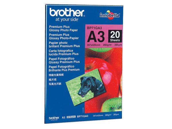 Brother A3 Fotopapier BP71GA3