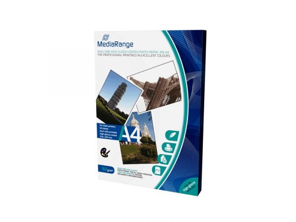 MediaRange High-Glossy Coated Fotopapier A4